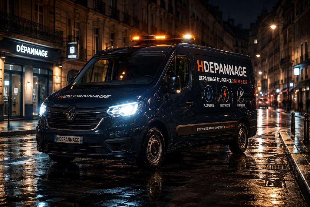 Véhicule de dépannage HDepannage en intervention